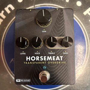 PRS Horse meat Transparent Overdrive With black controller
