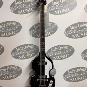 Hofner Ignition Series Basses On Wall