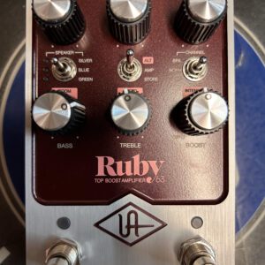 Universal Audio Ruby Top Boost Amplifier 63 Controller