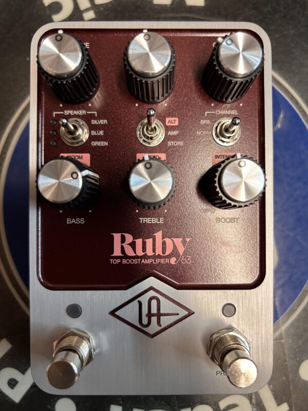Universal Audio Ruby Top Boost Amplifier 63 Controller