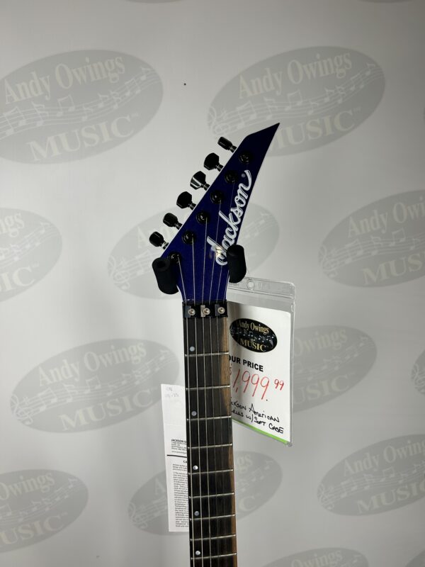 Jackson American Series Virtuoso Electric Guitar - Mystic Blue - Image 2