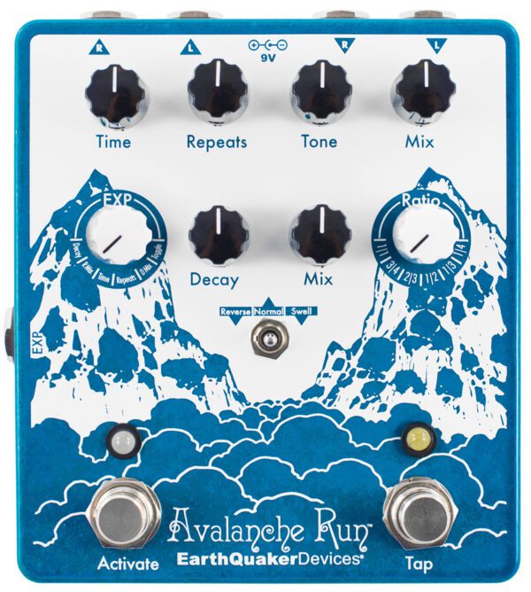 Earth Quaker Devices Avalanche Run V2 Reverb/Delay Pedal